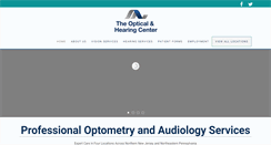 Desktop Screenshot of opticalandhearingctr.com