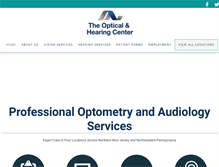Tablet Screenshot of opticalandhearingctr.com